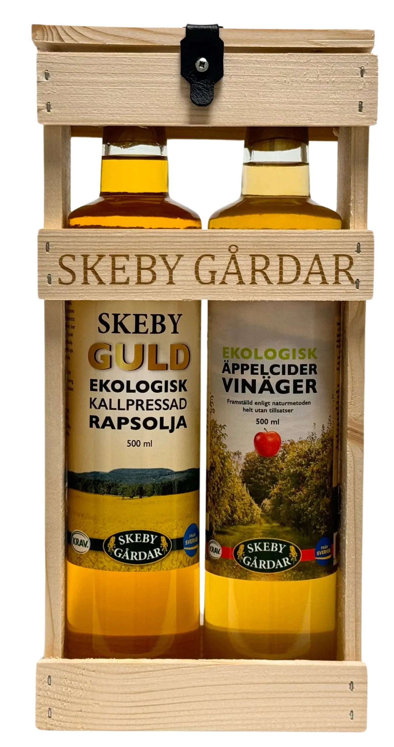 Ekologisk rapsolja + Äppelcidervinäger