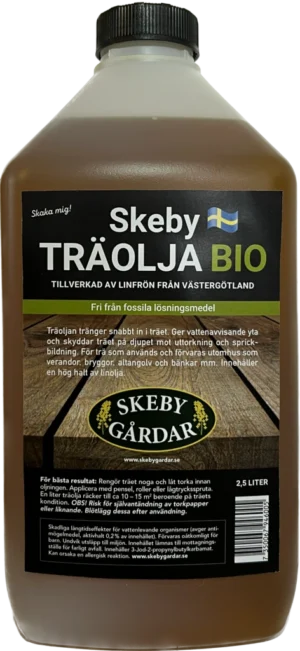 Träolja
